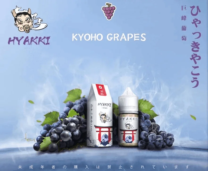日系進口小煙油HYAKKI哈亞齊30ML
